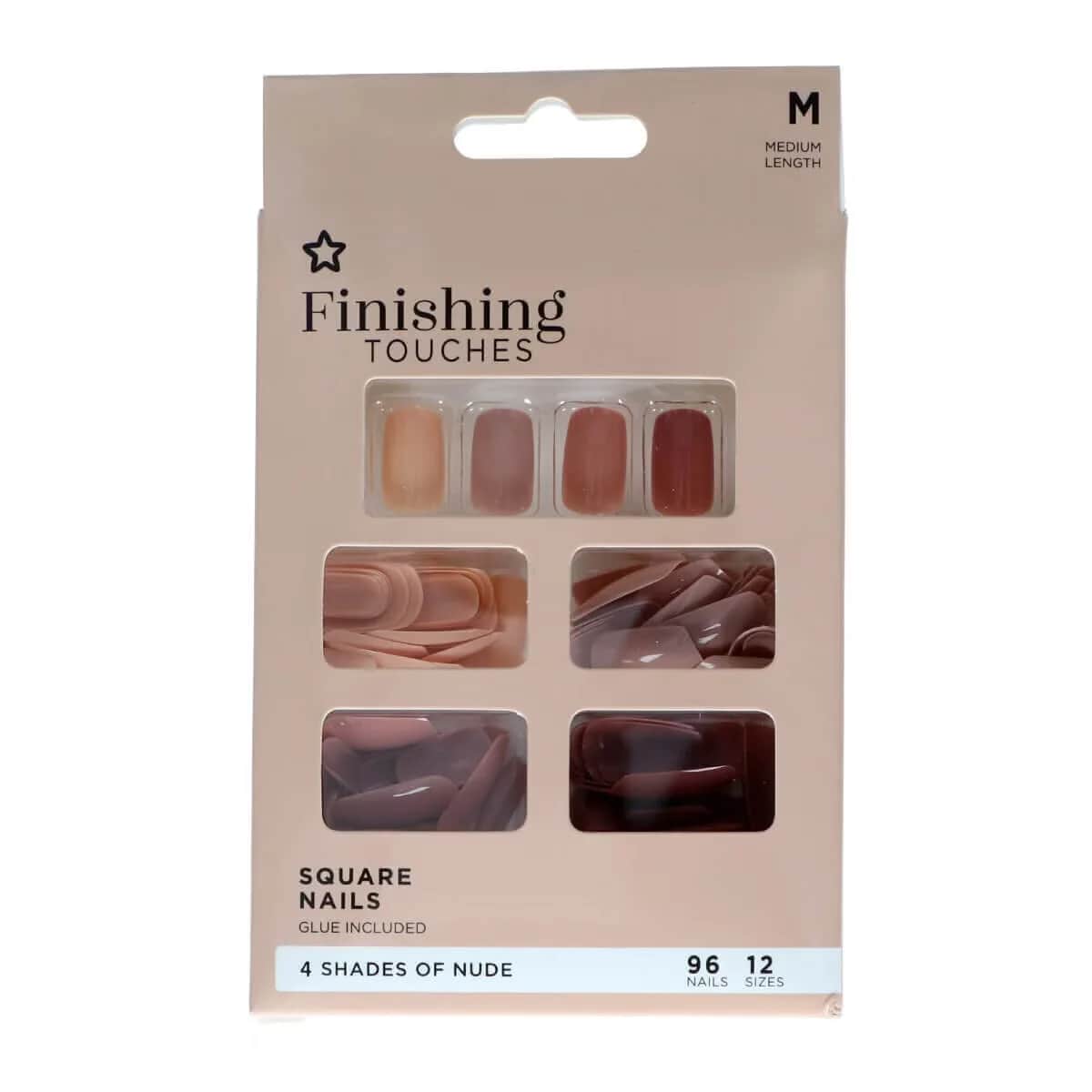 Накладные ногти нюдовые от Superdrug