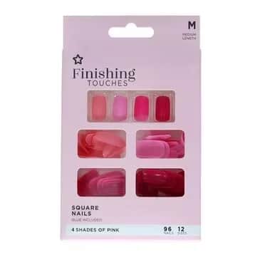 Накладные ногти розовые [Модель] от Superdrug