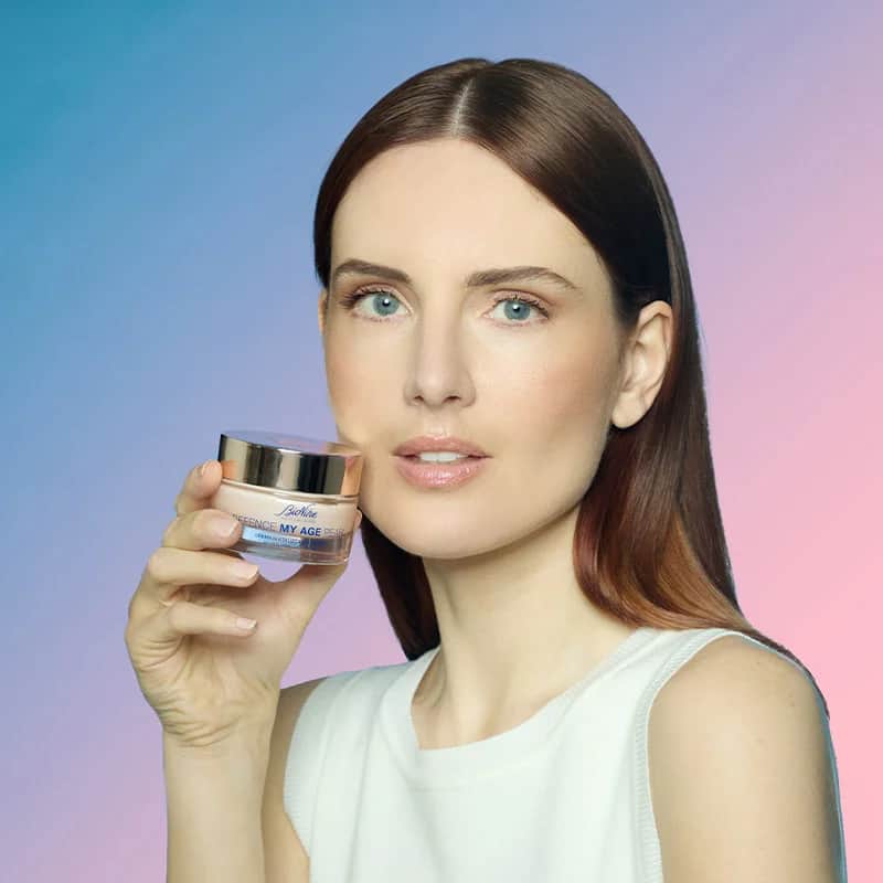 Крем для лица Bionike Defense My Age Перловый восстанавливающий ночной 50 мл