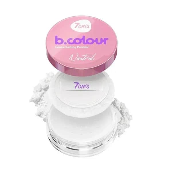 Пудра для матирования 7Days B.Colour Нейтральная 3 г