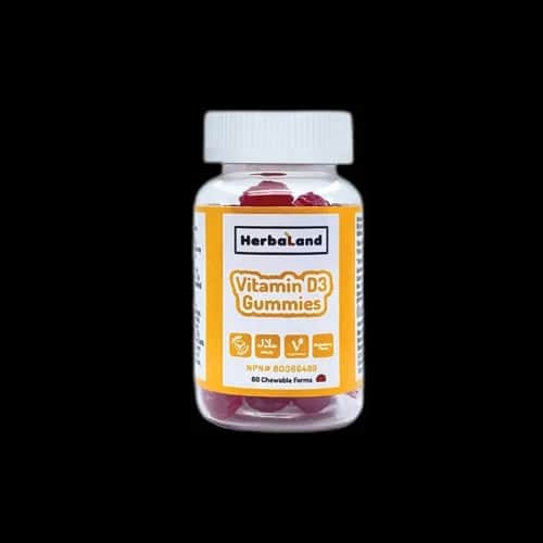 Гумми-витамины Herbaland Витамин D3 60 таблеток