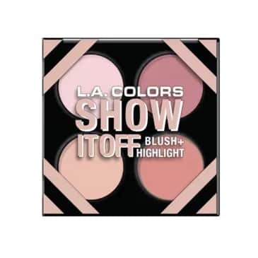 Палитра румян и хайлайтеров La Colors Show It Off