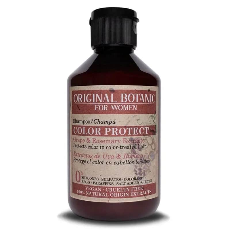 Веганский шампунь для женщин Original Botanic Color Protect 250 мл