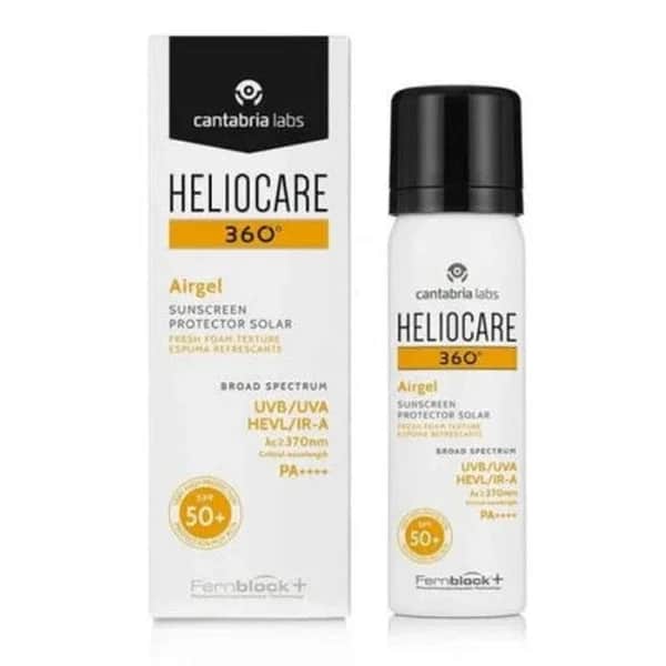 Гель для загара Heliocare 360 Airgel SPF 50+ 60 мл