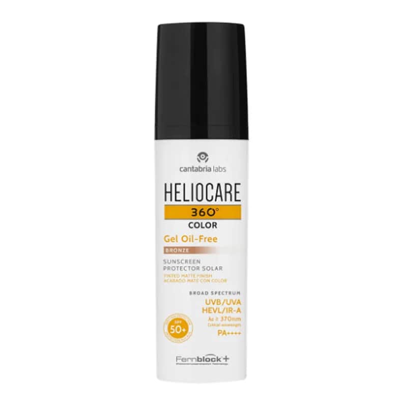 Гель для загара Heliocare 360 цветной без масла SPF50+ 50 мл - Бронзовый