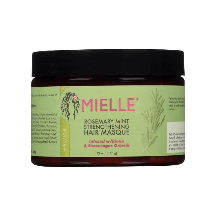 Маска для волос с мятой и розмарином 340г от Meili Organics