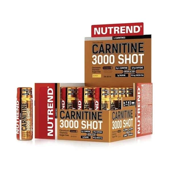 Nutrend Карнитин Шот 3000 20 ампул