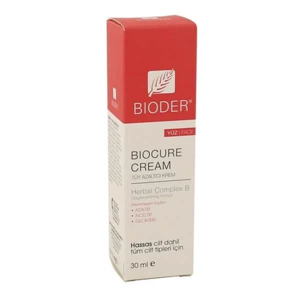Крем для уменьшения волос на лице Bioder Biocure 30 мл