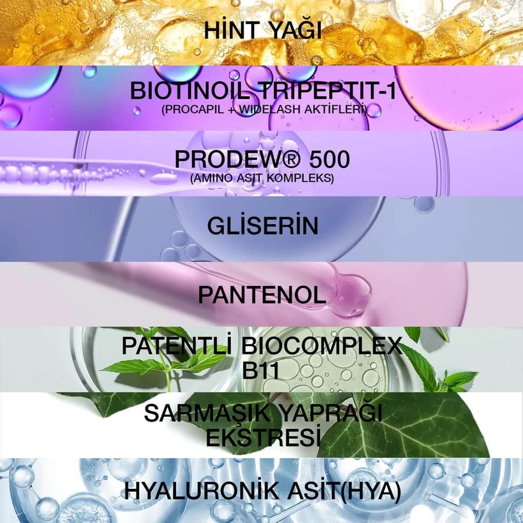 Сыворотка для бровей и ресниц с коллагеном и гиалуроновой кислотой 3 мл от Bioxcin