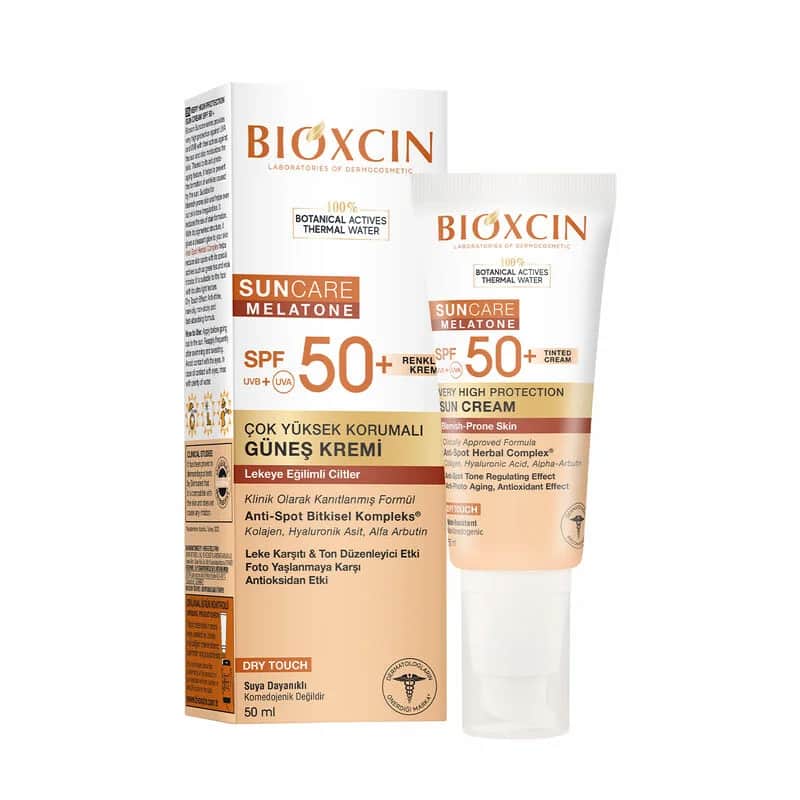 Биоксин Солнцезащитный крем для кожи с пигментацией SPF 50+ 50 мл