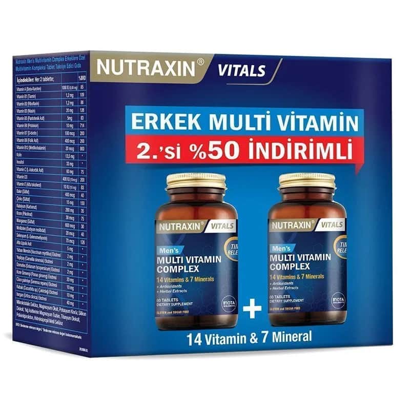 Мультивитаминный комплекс для мужчин Advantage Package 2 от Nutraxin