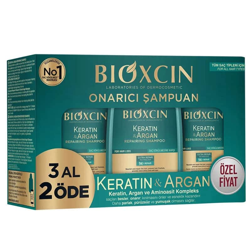 Шампунь Bioxcin с кератином и аргановым маслом 300 мл от Bioxcin