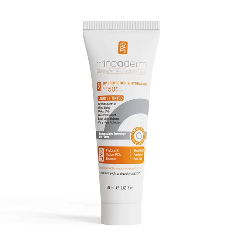 Минеадерм Защита от УФ-излучения и Увлажнение Легкий Тон SPF50+ 50 мл