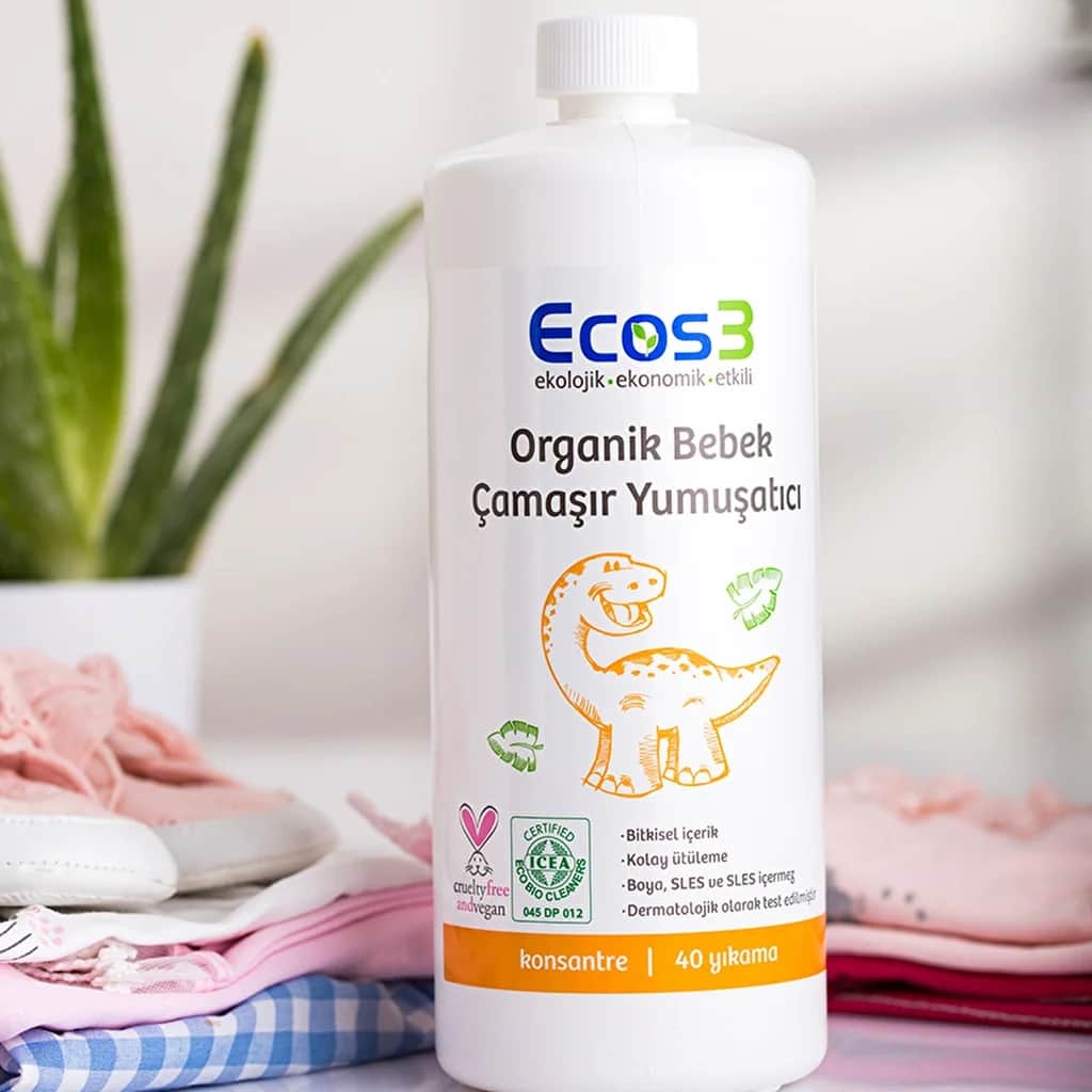 Кондиционер для белья Ecos3 для детей 1000 мл