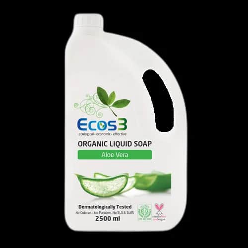 Органическое жидкое мыло с алоэ вера 2500 мл от Ecos3