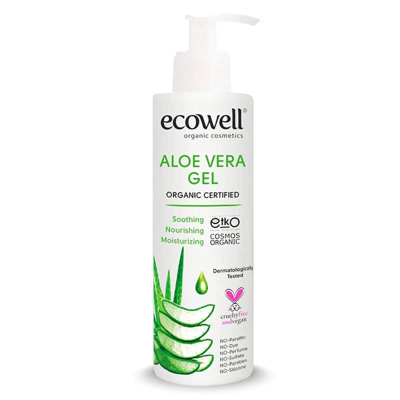 Гель алоэ вера органический Ecowell 200 мл