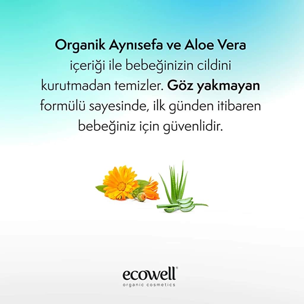 Шампунь для новорожденных Ecowell 300 мл