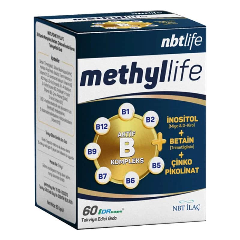Медицинское питание Methllife 60 капсул от Nbt Pharmaceuticals