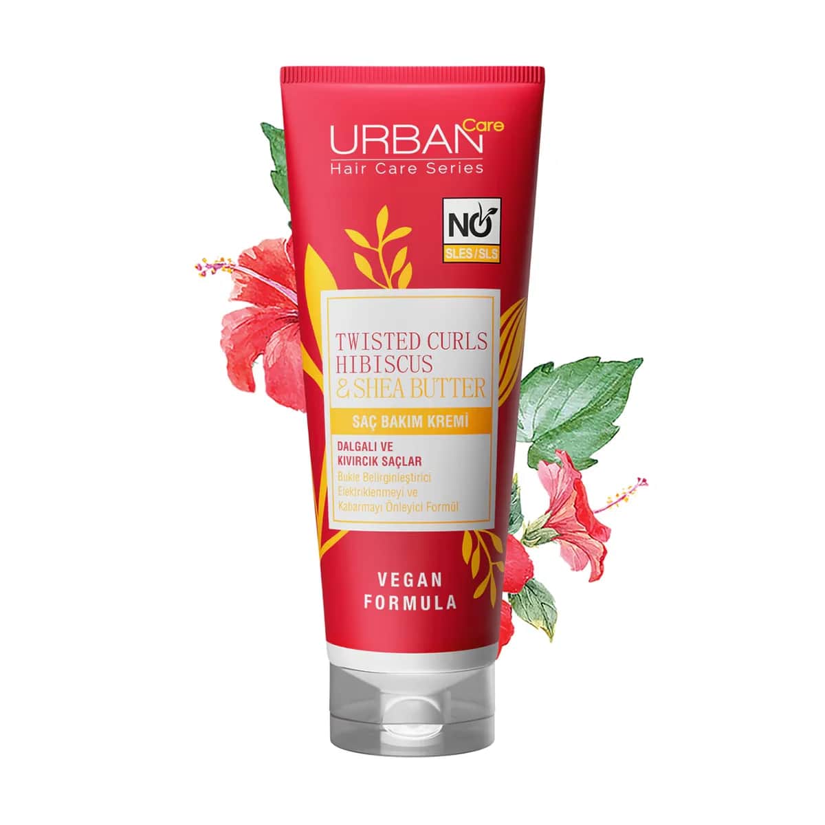Крем для волос Urban Care Twisted Curls с гибискусом и маслом ши 250 мл
