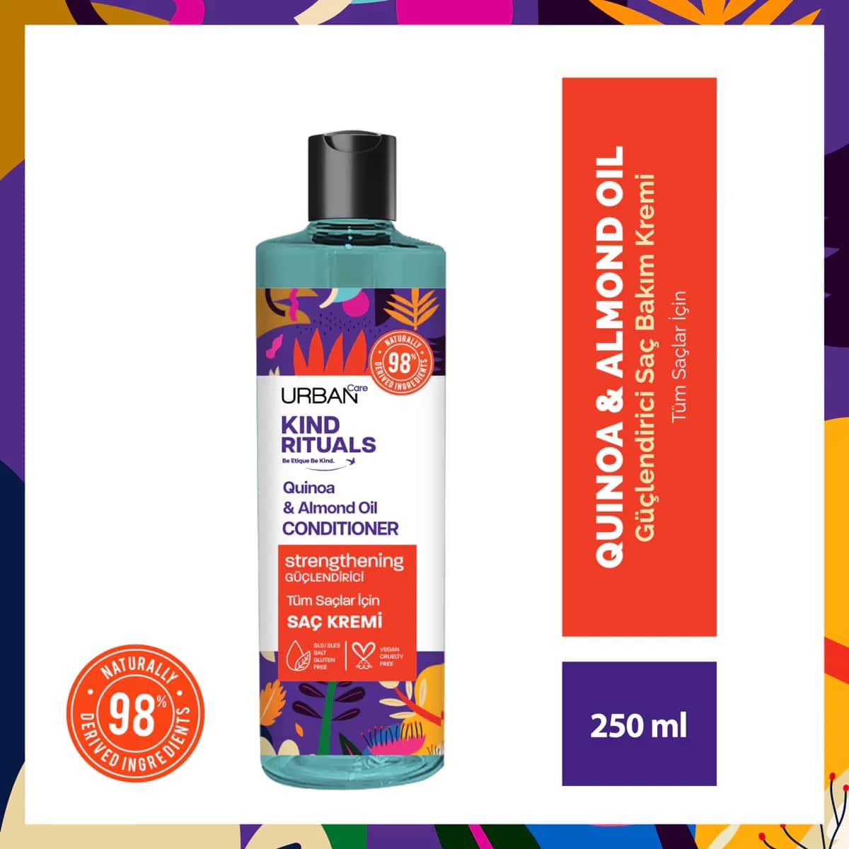 Кондиционер для волос Urban Care Kind Rituals Киноа и Миндаль 250 мл