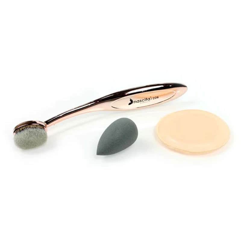 Набор тонального крема и контурирования Nascita Bronzy Glow из 3-х предметов