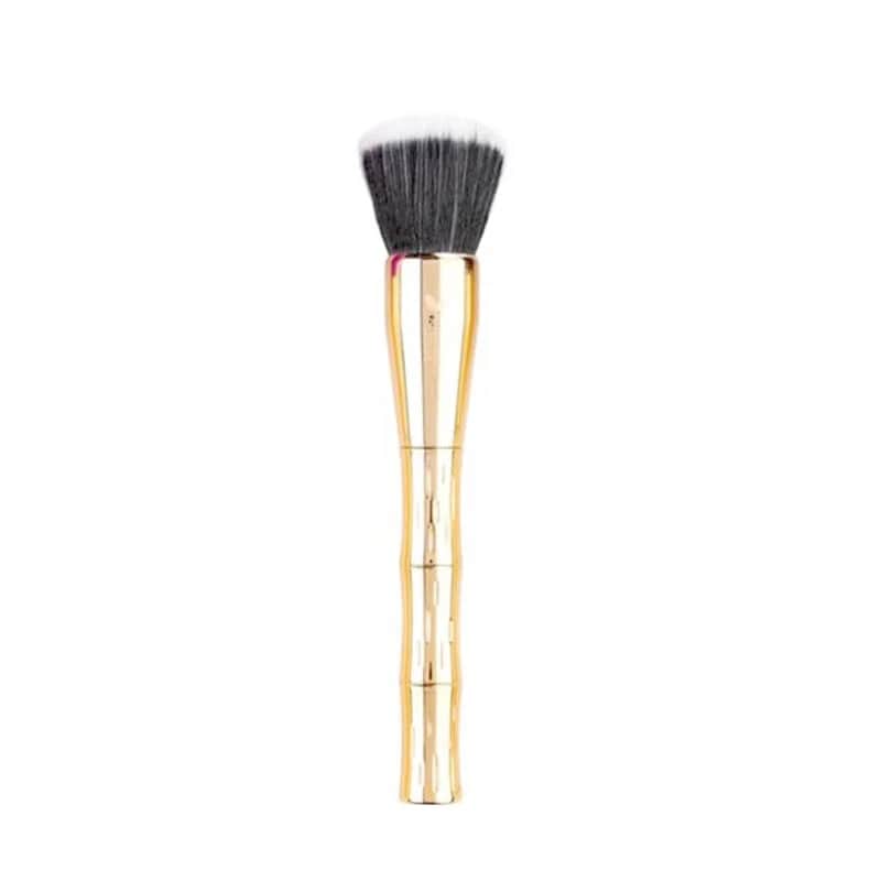 Кисть для макияжа матовая с stippling из бамбука Nascita Gold 277