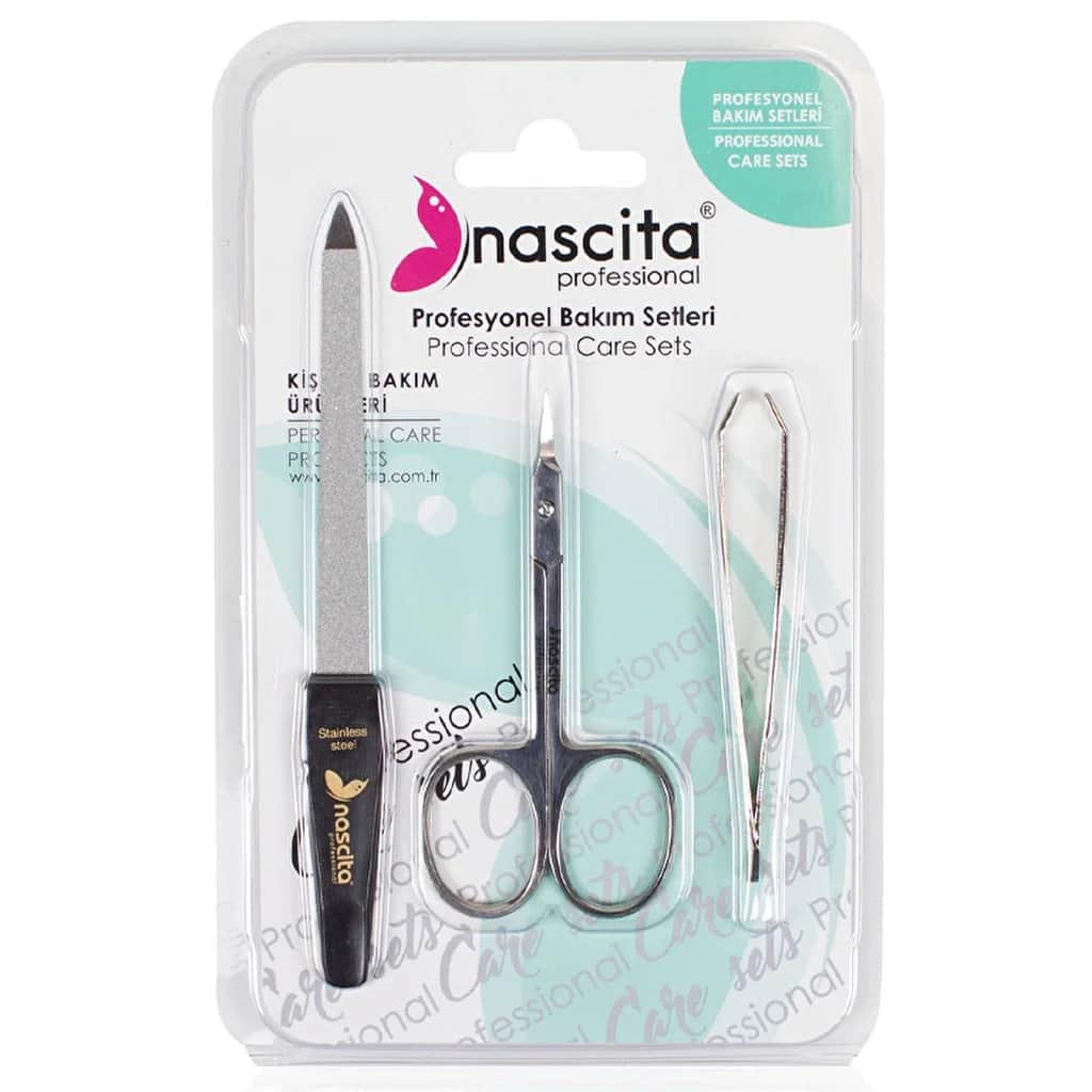 Набор маникюрный Nascita 3 предмета Nasmnkset014
