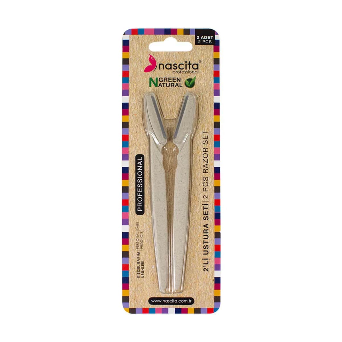 Набор бритв Nascita Green Natural 2 шт - 05