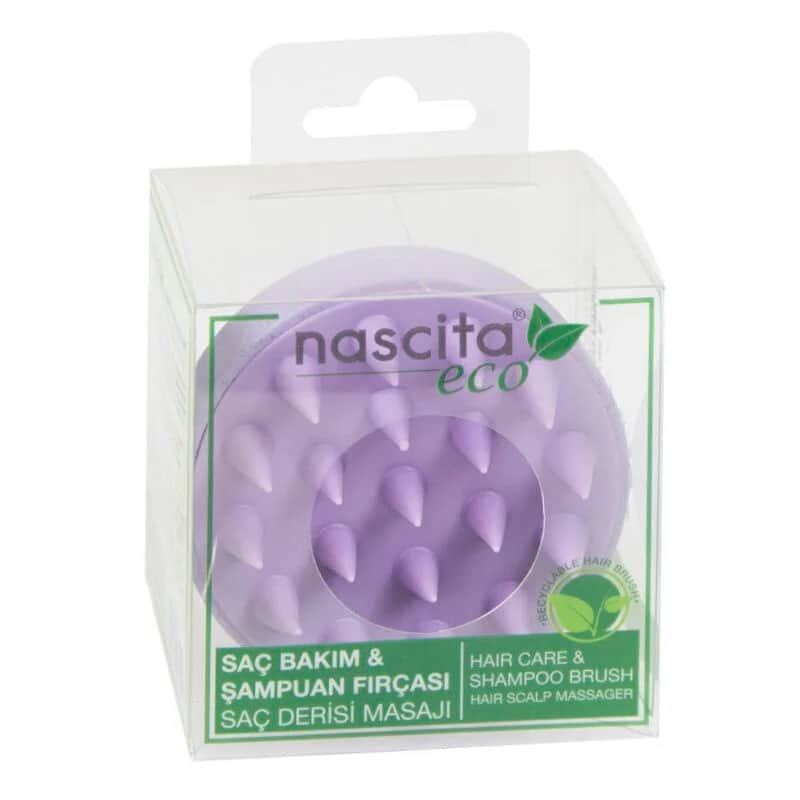 Щетка для волос и шампунь Nascita