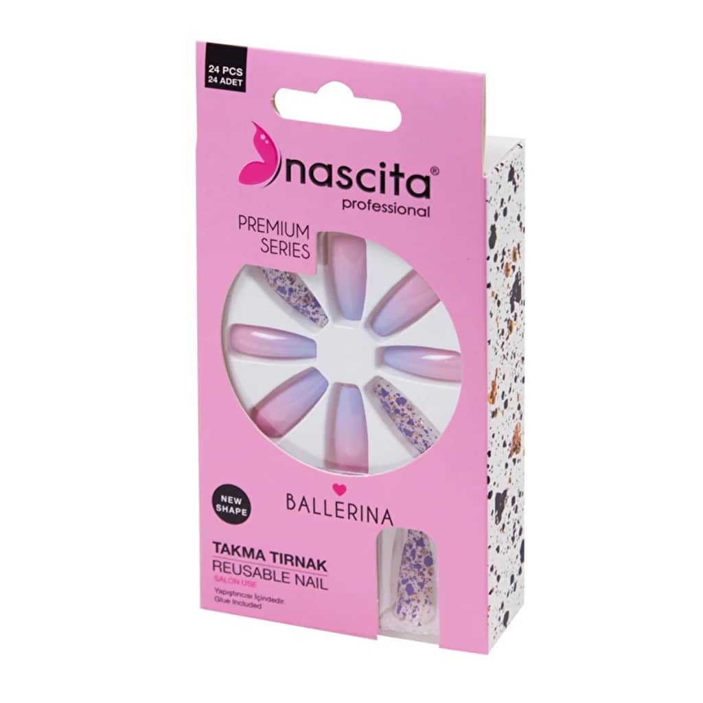 Накладные ногти Nascita Ballerina 24 шт.