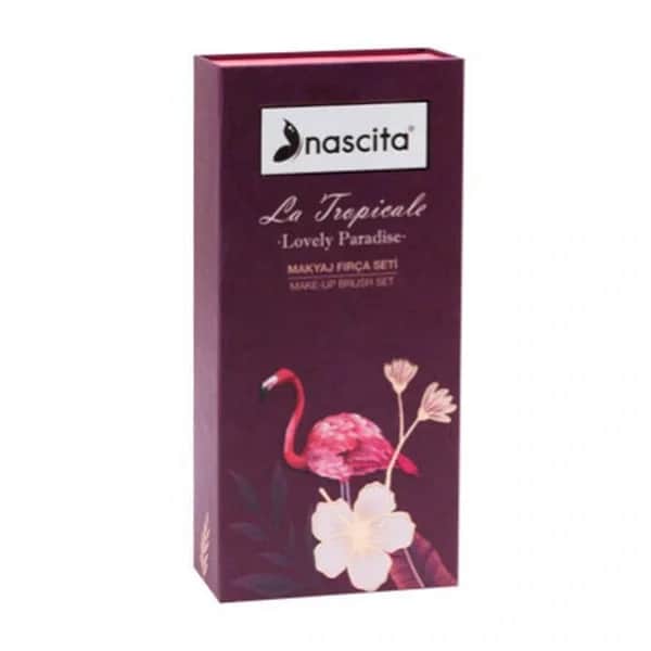 Набор кистей для макияжа Nascita Бордовый - 96
