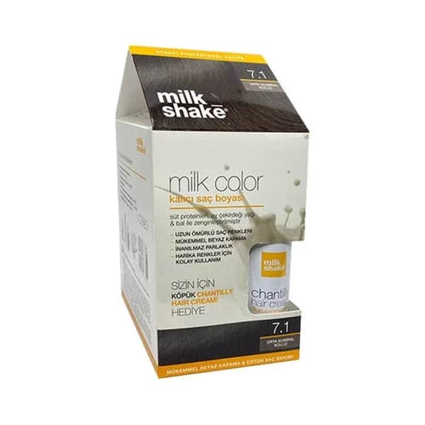 Краска для волос Milk Shake 7.1 - Средний блондин пепельный от Milk Shake