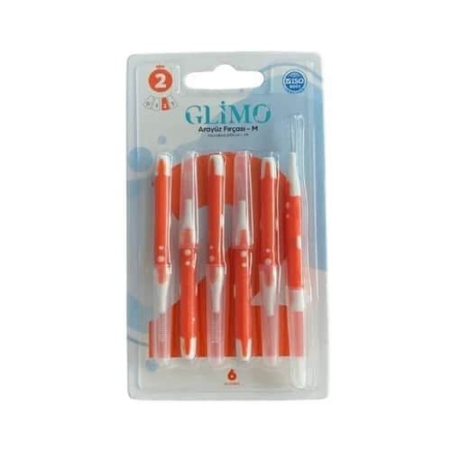 Зубная щетка межзубная M 6 шт от Glimo