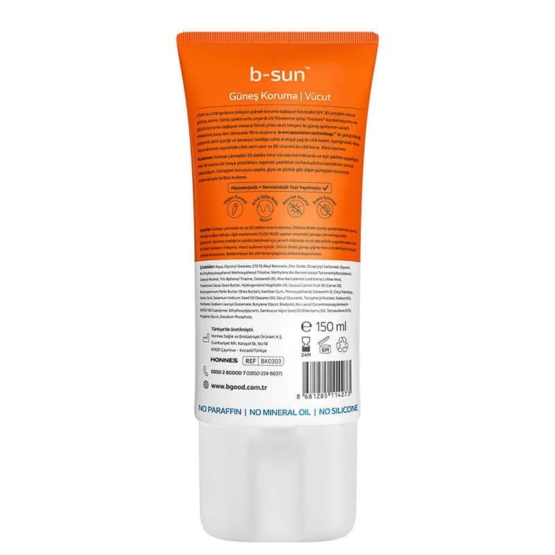 Защита от солнца B-good B-sun SPF 30 для тела 150 мл