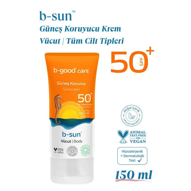 Защита от солнца для тела B-good B-sun SPF 50+ 150 мл