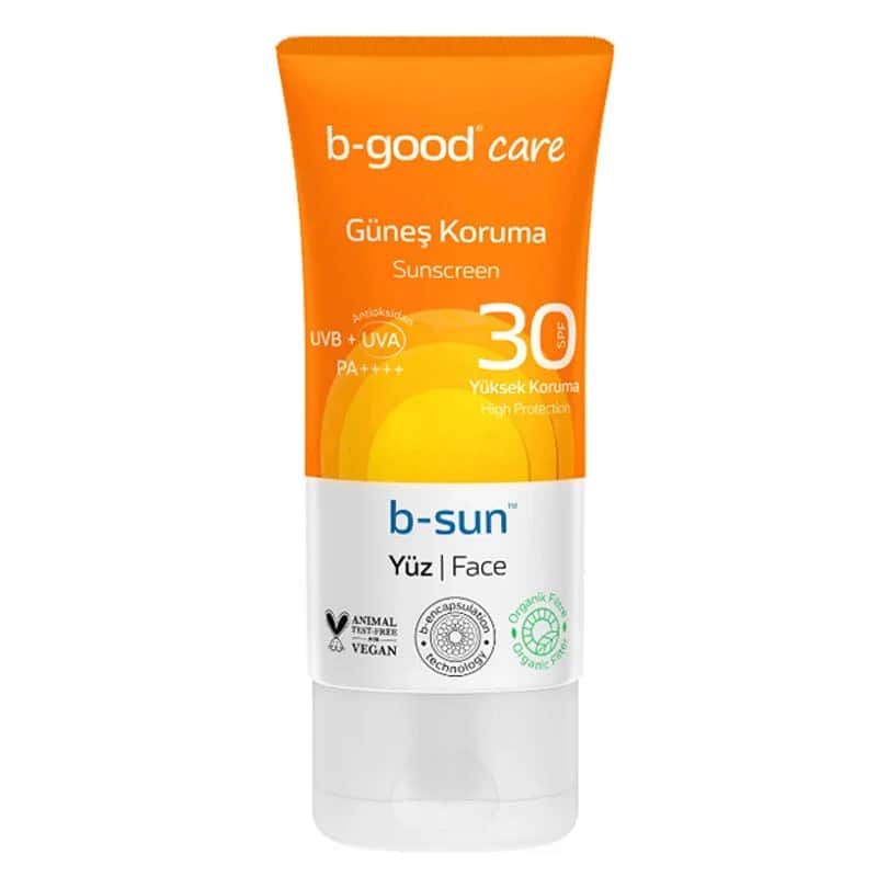 Солнцезащитный крем для лица B-good B-sun SPF 30 50 мл