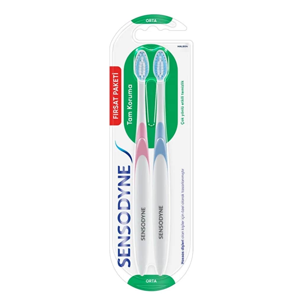 Зубная щетка Sensodyne Полная защита 1+1