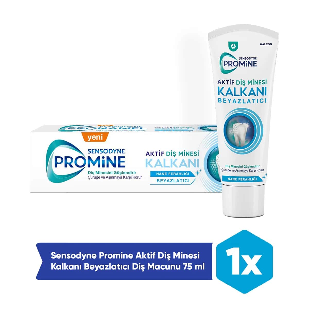 Зубная паста Sensodyne Промин (Проминал) Мятная свежесть для отбеливания 75 мл