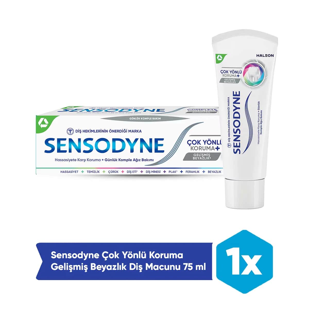Зубная паста Sensodyne для отбеливания 75 мл - Защита чувствительных зубов и эмали