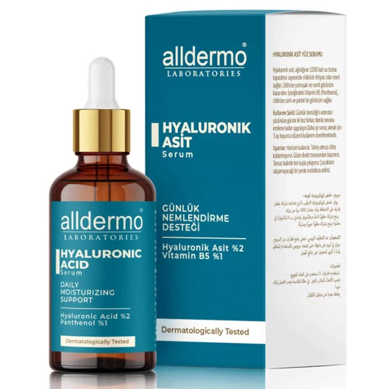 Сыворотка для лица с гиалуроновой кислотой Alldermo 30 мл