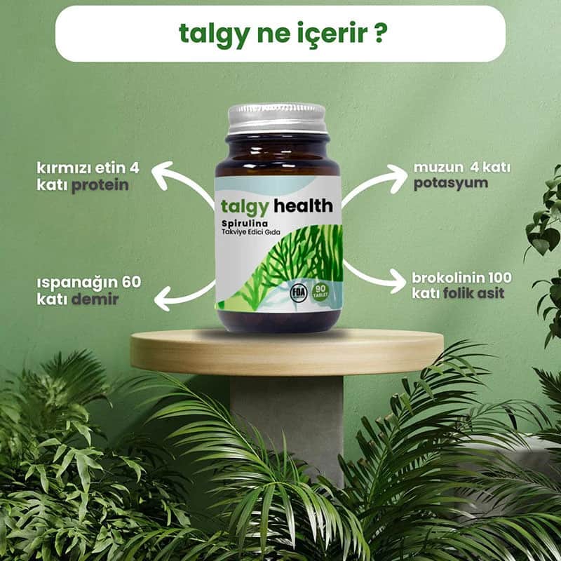 Спирулина Talgy Health 90 таблеток