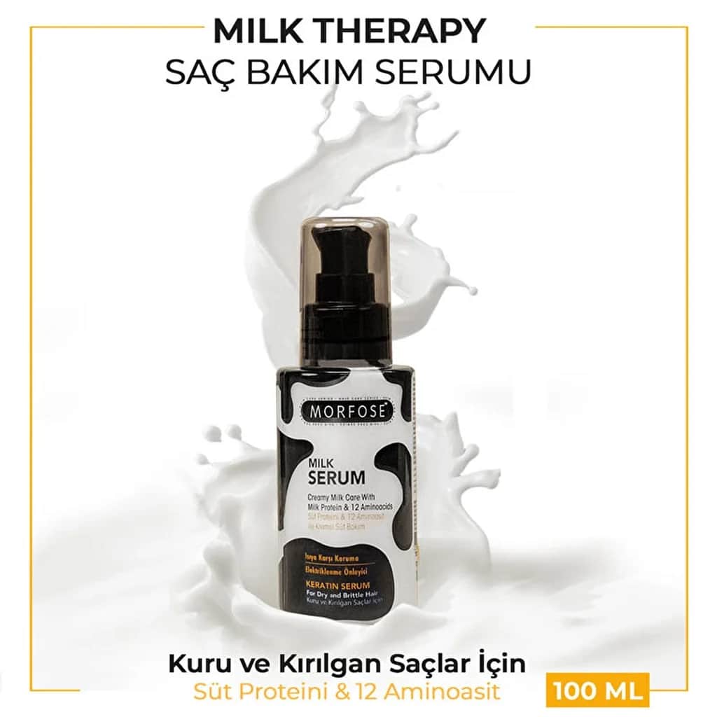 Сыворотка для волос с кератином Morfose Milk Therapy 100 мл