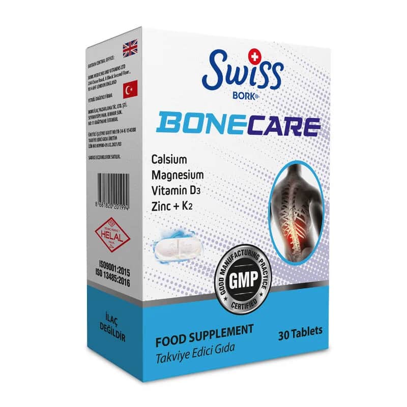 Биологически активная добавка Swiss Bork Bonecare 30 таблеток