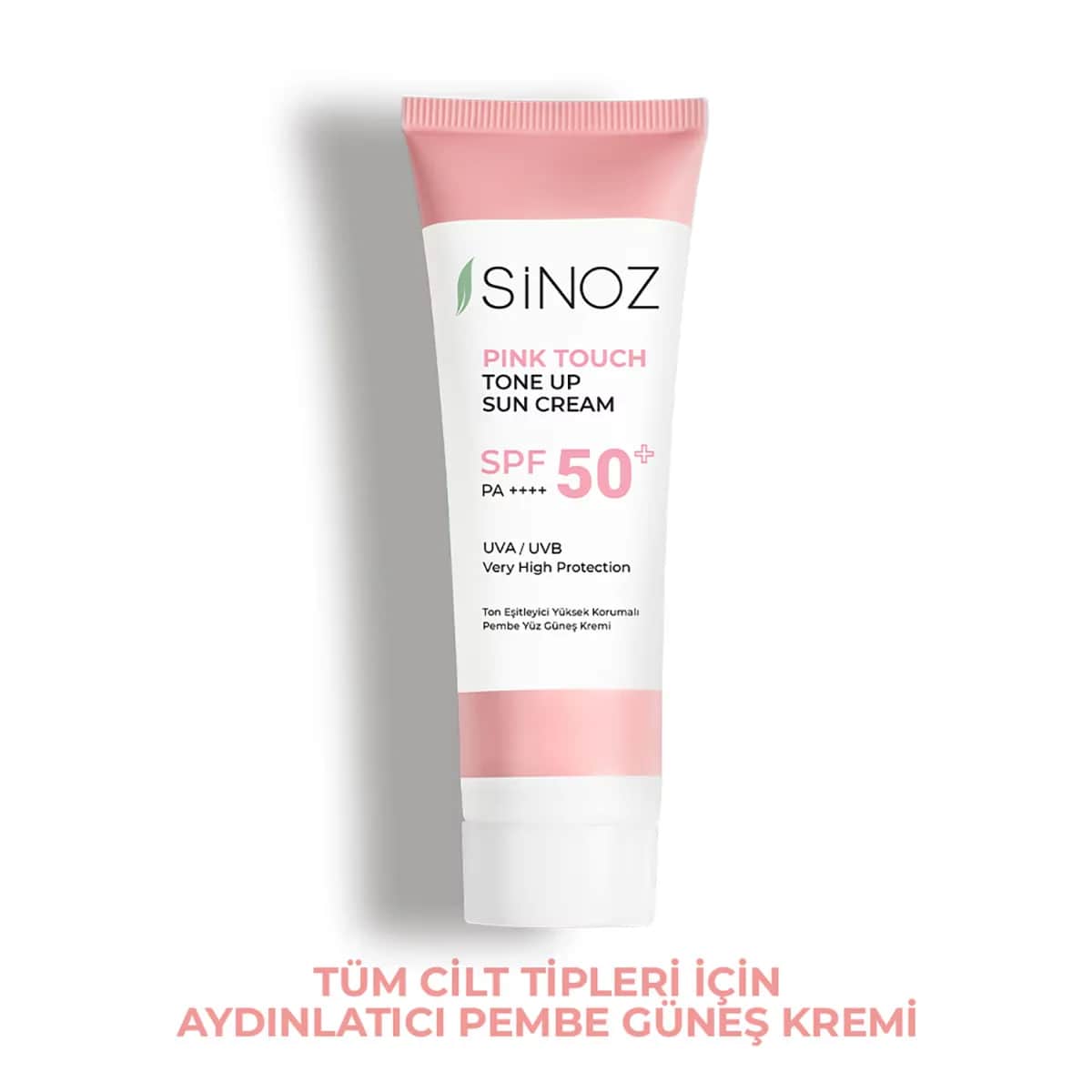 Солнцезащитный крем Sinoz SPF 50+ Тональный выравниватель PA++++ 50 мл