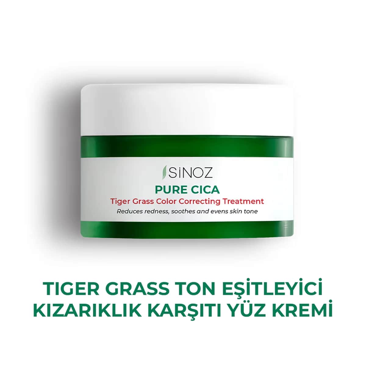 Крем для выравнивания тона кожи Sinoz Pure Cica с тигровой травой 15 мл