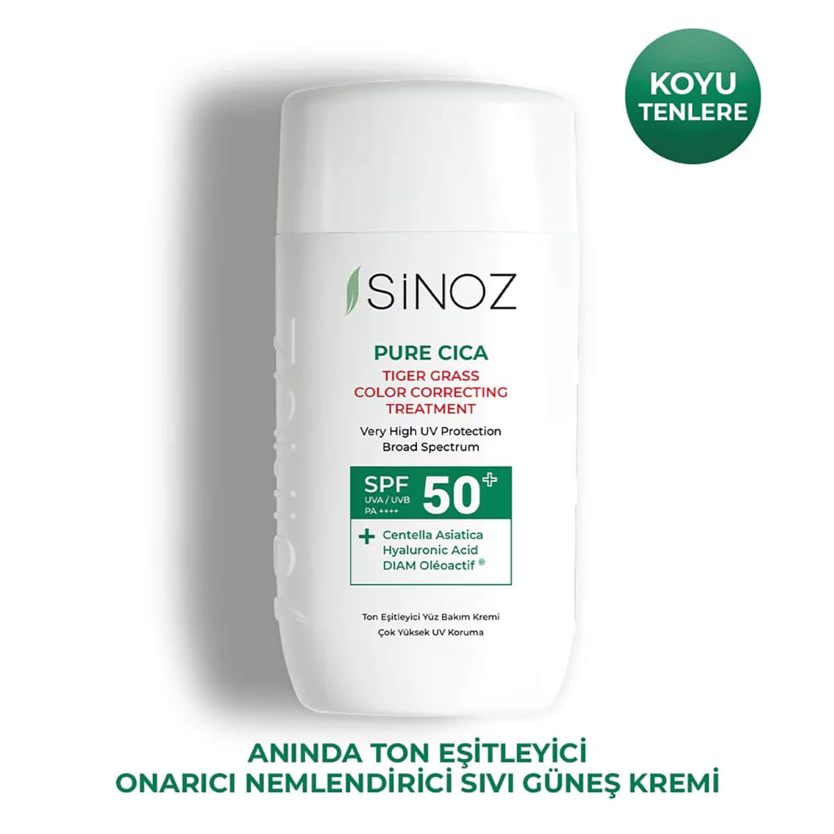 Солнцезащитный крем для лица Sinoz Pure Cica SPF50+ 50 мл