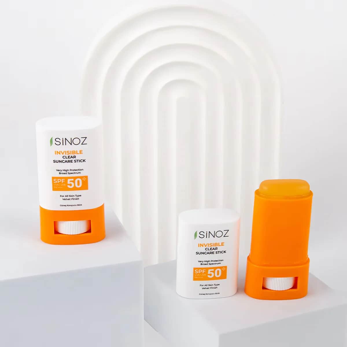Солнцезащитный крем-стик Sinoz SPF50+ Увлажняющий - 15г Высокая защита