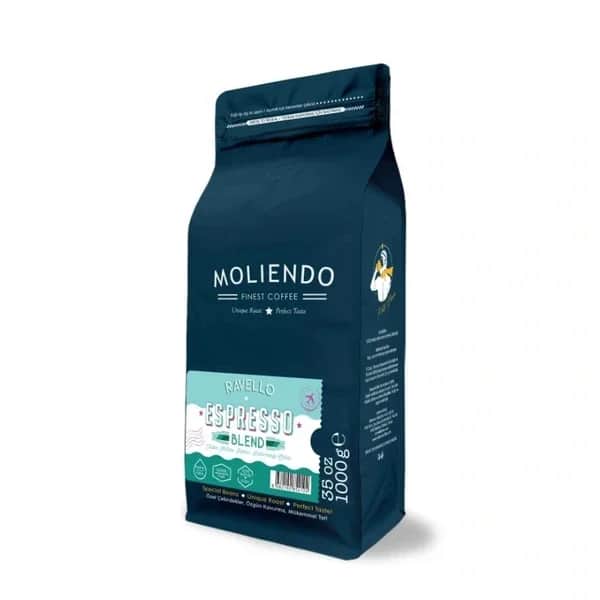 Кофе в зернах Moliendo Ravello Эспрессо Бленд 1000 г