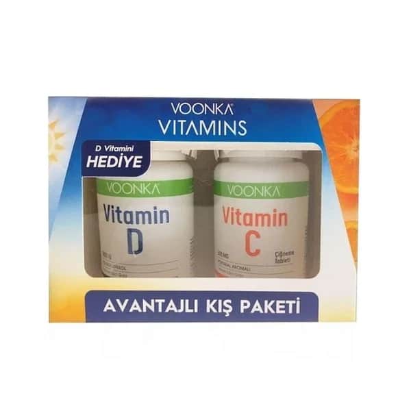 Витамины Voonka Advantage Зимний пакет - Подарок с витамином D