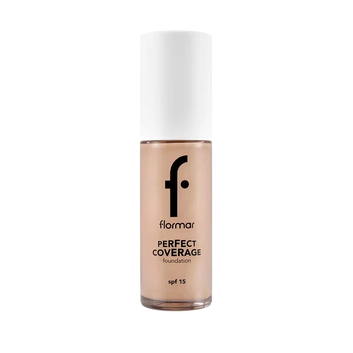 Фонд для лица Flormar Совершенное покрытие SPF 15 - Гладкое покрытие 101